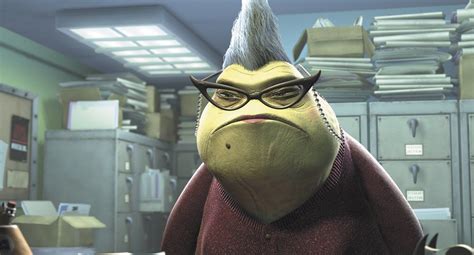 monsters inc receptionist|monster inc characters.